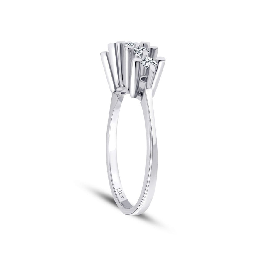 0,30 Carat Diamond Five-Stone Ring