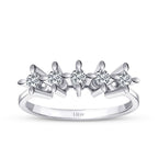 0,20 Carat Diamond Five-Stone Ring