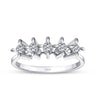 0,20 Carat Diamond Five-Stone Ring