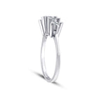 0,20 Carat Diamond Five-Stone Ring