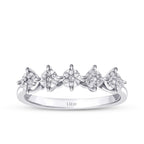 0,19 Carat Diamond Five-Stone Ring