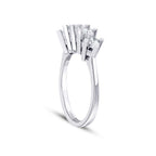 0,50 Carat Diamond Five-Stone Ring