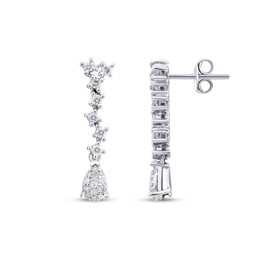 0,32 Carat Diamond Trend Earrings