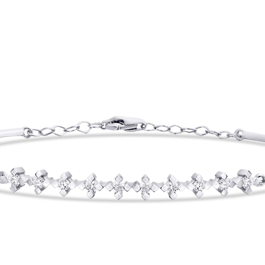 0,31 Carat Diamond Bangle