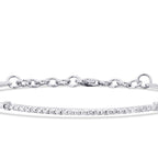 0,38 Carat Diamond Bangle