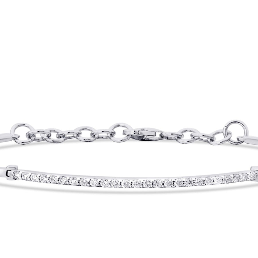0,38 Carat Diamond Bangle