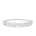 1,54 Carat Diamond Baguette Bangle