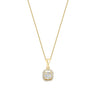 0,16 Carat Diamond Baguette Necklace