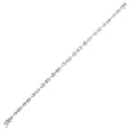 3,88 Carat Diamond Baguette Bracelet