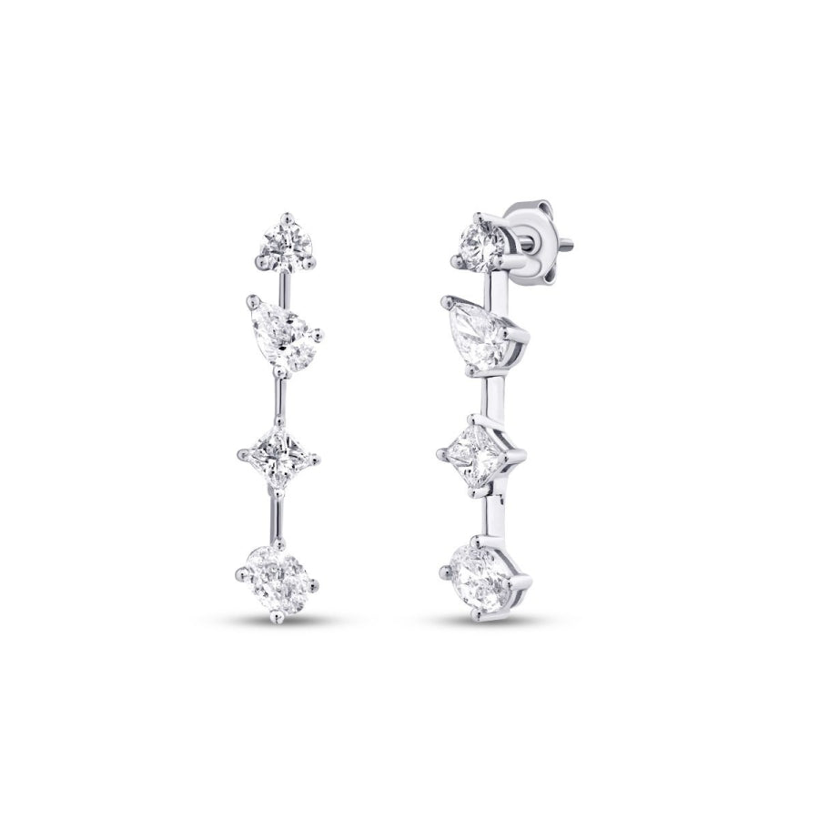 1,56 Carat Diamond Trend Earrings