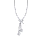 0,87 Carat Diamond Flower Neckband