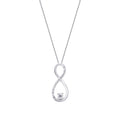 0,10 Carat Diamond Infinity Necklace