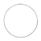 2,56 Carat Diamond Baguette Neckband