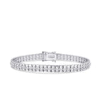 2,83 Carat Diamond Baguette Bracelet