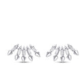 0.26 Carat Diamond Baguette Earring