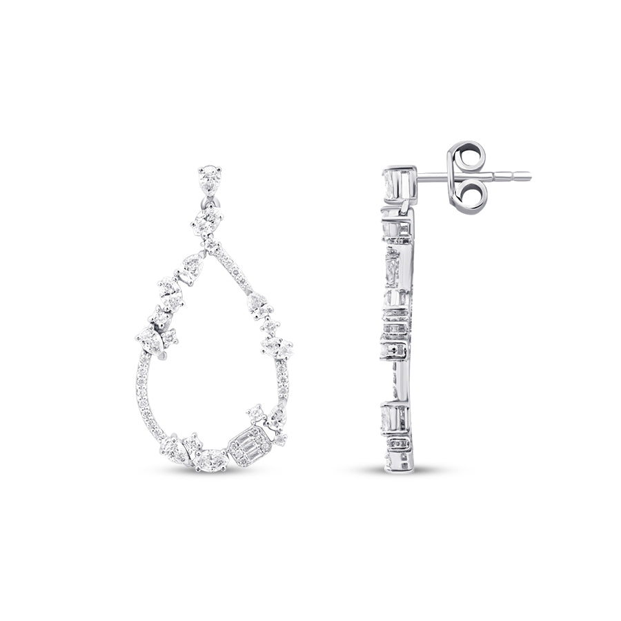 1,07 Carat Diamond Trend Earrings