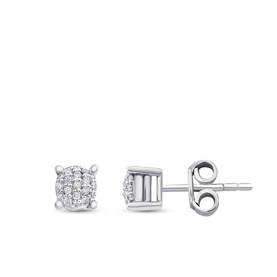 0,12 Carat Diamond Trend Earrings