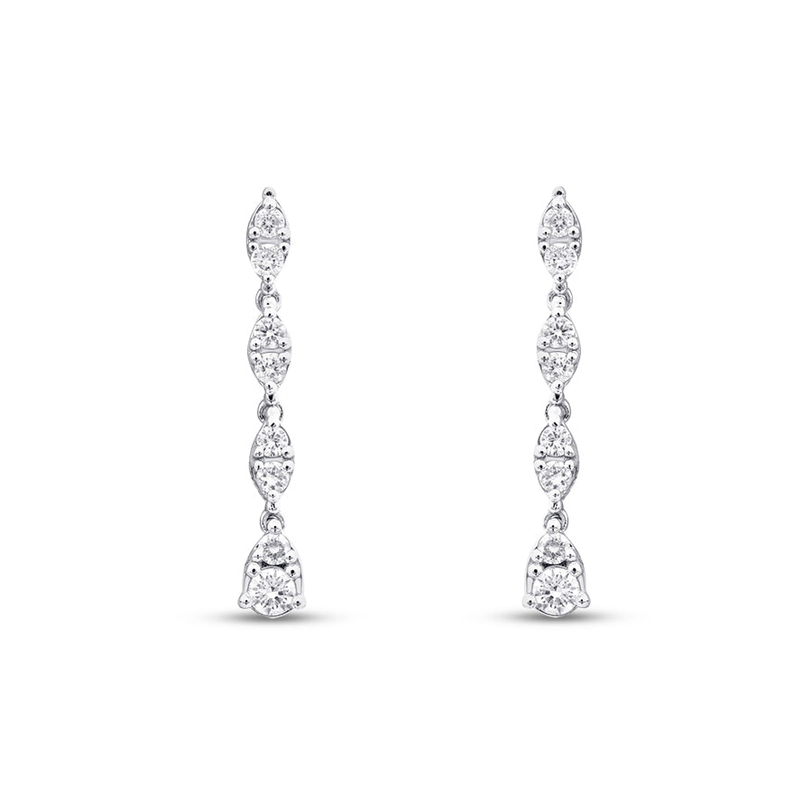 0,57 Carat Diamond Trend Earrings