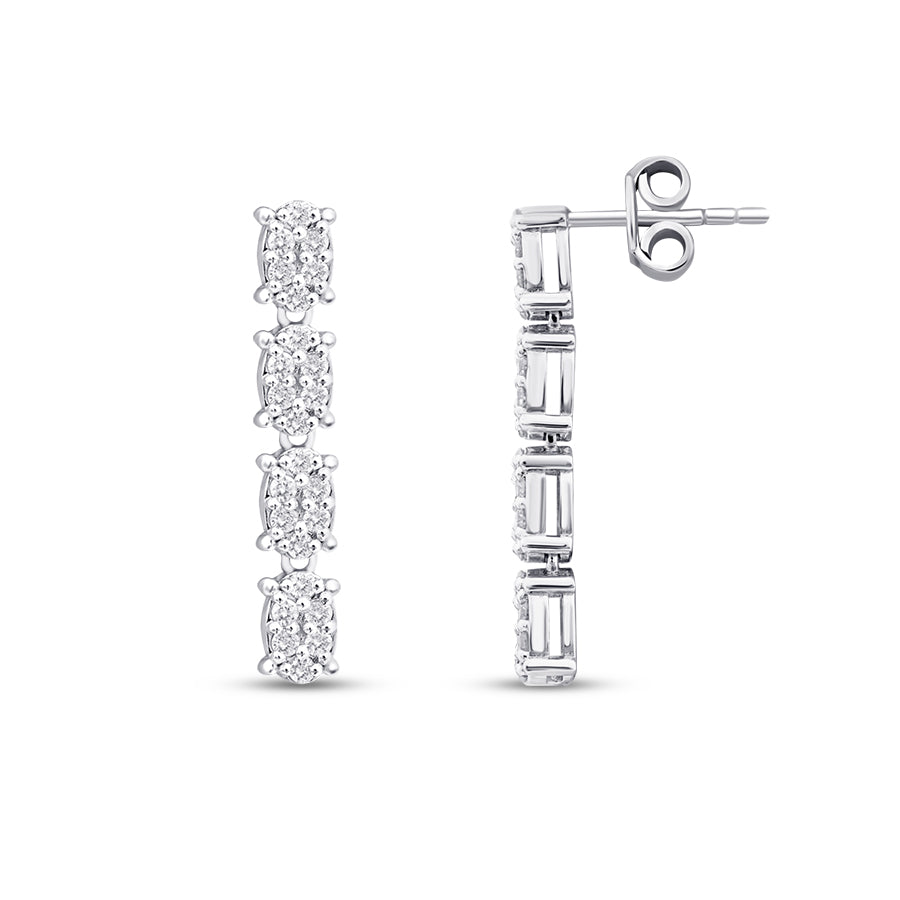 0,46 Carat Diamond Trend Earrings