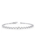 Gold Leaf Tennis Bracelet