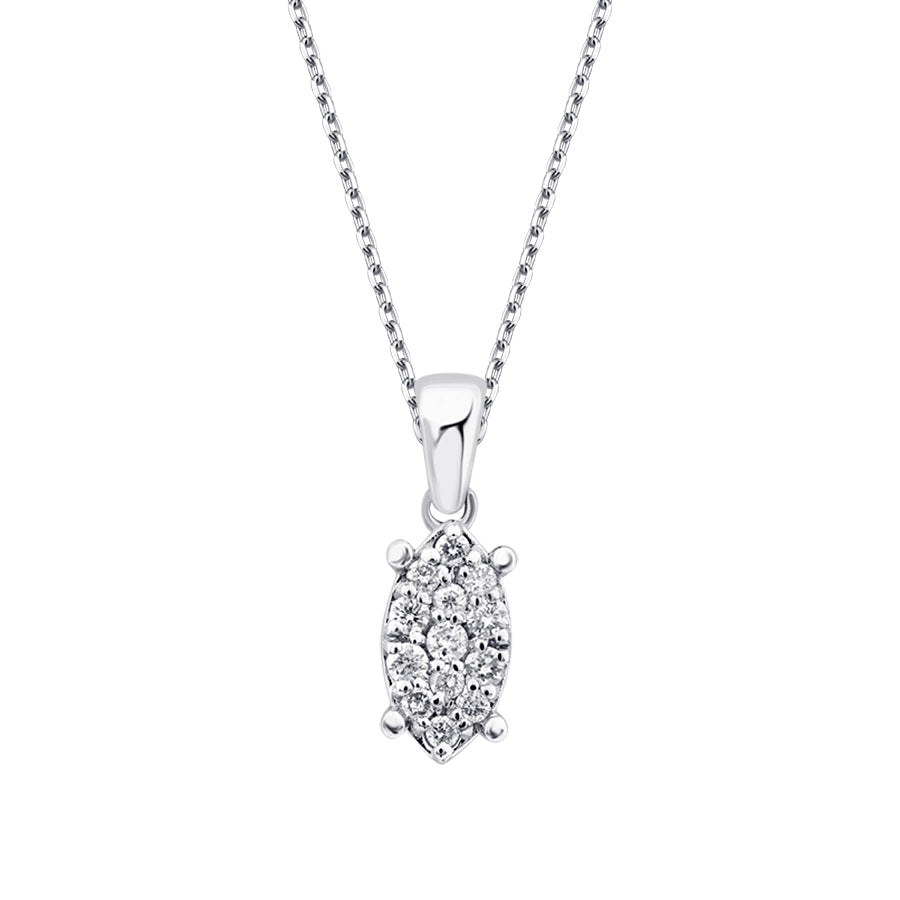 0,13 Carat Diamond Trend Necklace