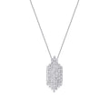 0,61 Carat Diamond Baguette Necklace