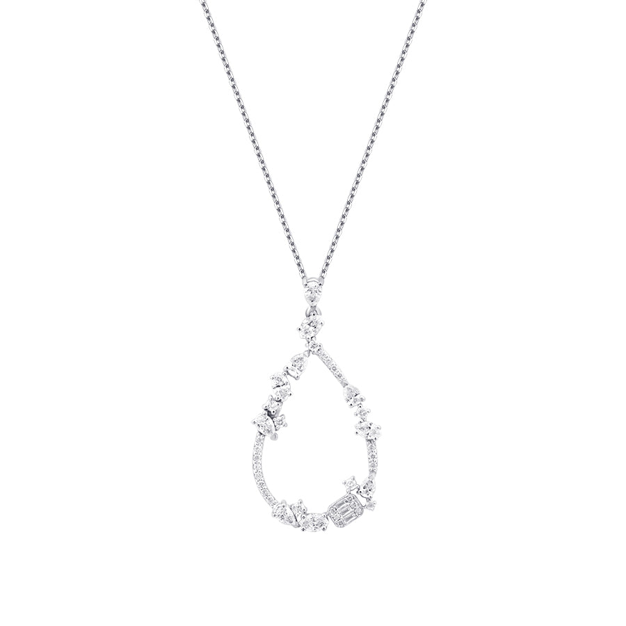 0,96 Carat Diamond Trend Necklace