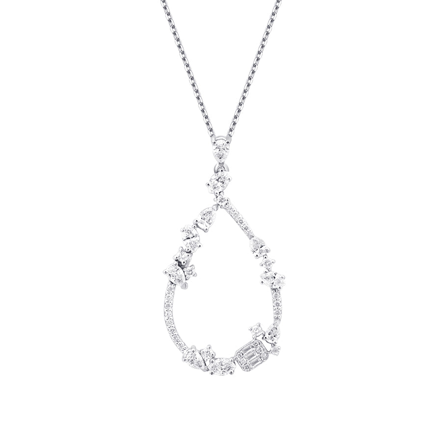 0,96 Carat Diamond Trend Necklace
