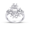 0,79 Carat Diamond Baguette Ring