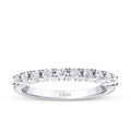 0,34 Carat Diamond Half-Eternity Ring