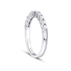 0,34 Carat Diamond Half-Eternity Ring