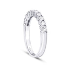 0,56 Carat Diamond Half-Eternity Ring