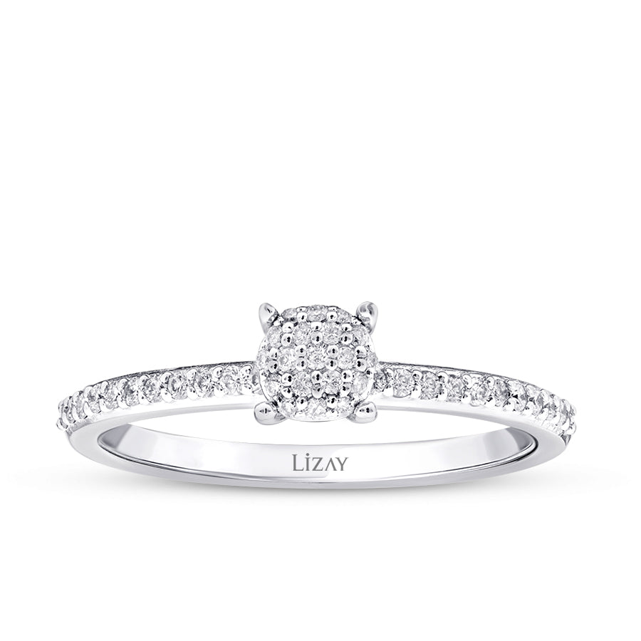 0,19 Carat Diamond Trend Solitaire Engagement Ring