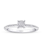 0,19 Carat Diamond Trend Solitaire Engagement Ring