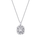0,30 Carat Diamond Baguette Necklace