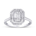 0,35 Carat Diamond Baguette Ring