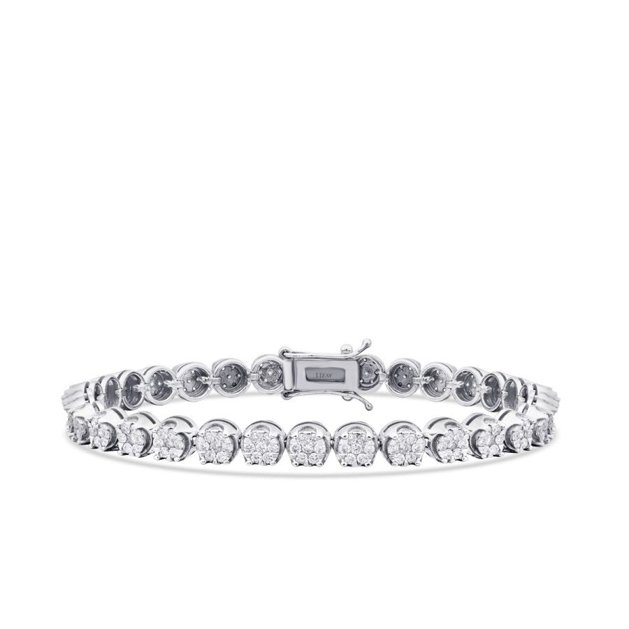 2.20 Carat Diamond Tennis Bracelet