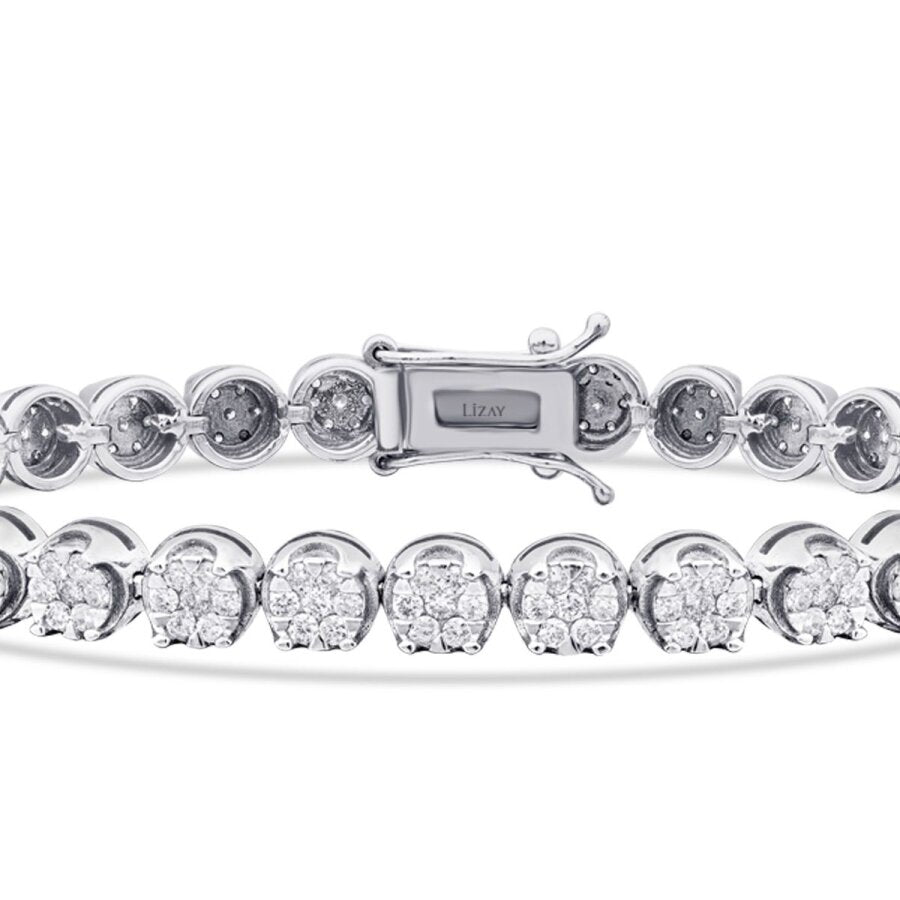 2.20 Carat Diamond Tennis Bracelet