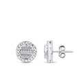 0,20 Carat Diamond Baguette Earrings