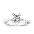 0,40 Carat Diamond Round Solitaire Engagement Ring