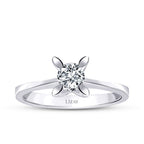 0,40 Carat Diamond Round Solitaire Engagement Ring
