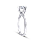0,40 Carat Diamond Round Solitaire Engagement Ring