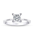 0,50 Carat Diamond Round Solitaire Engagement Ring