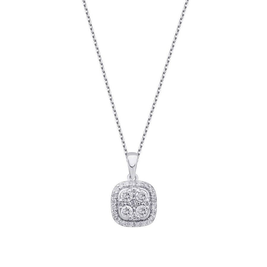 0.28 Carat Diamond Trend Necklace