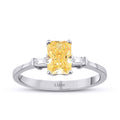 4,03 Carat Diamond Fancy Ring