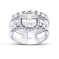 1,09 Carat Diamond Baguette Ring