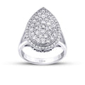 1,30 Carat Diamond Trend Pear Ring