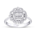 0,35 Carat Diamond Baguette Ring