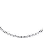 2,50 Carat Diamond Half-Eternity Tennis Neckband