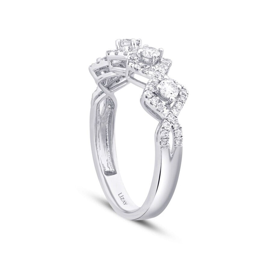 0,53 Carat Diamond Trend Ring